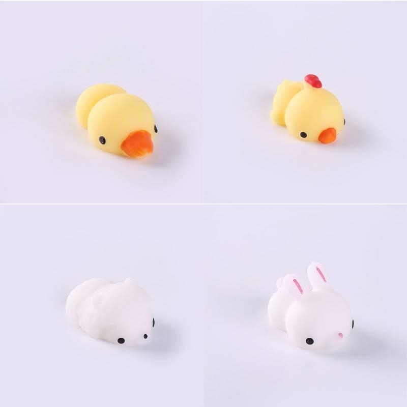 Mochi Funny Soft Animal Squeeze Stretch Compress Squishy Decompression Dolls Toy