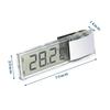 Magnetic Reptile Thermometer LCD Digital Display Temperature Humidity Meter Suitable for Temperature Measurement Aquariums