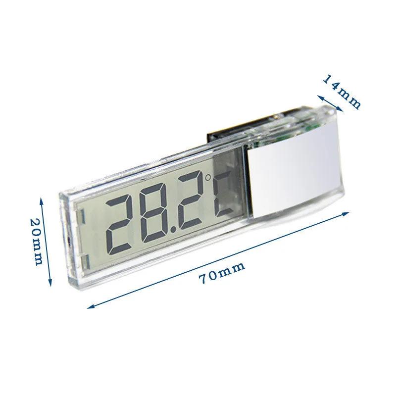 Magnetic Reptile Thermometer LCD Digital Display Temperature Humidity Meter Suitable for Temperature Measurement Aquariums