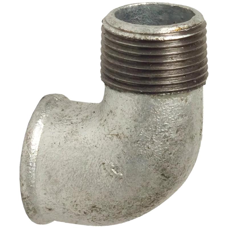 Galvanized cast iron elbow 90 degrees 1/2 inch GZ GW