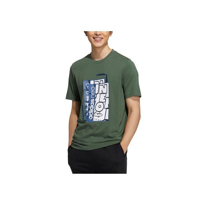 adidas Футболка мужская с круглым вырезом Neo Printed Sports GS2582