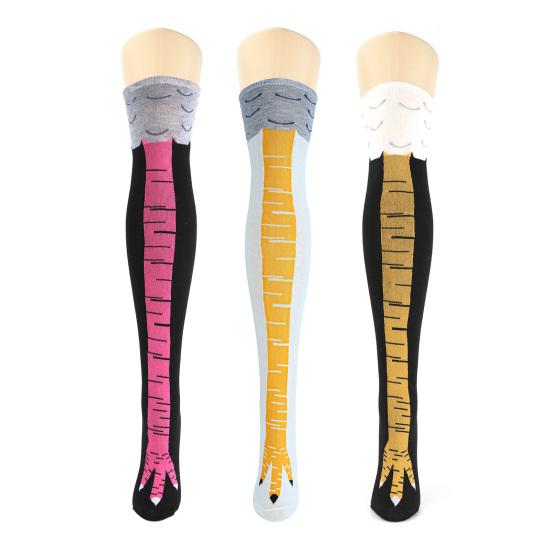 Смешные носки с куриными ножками для мужчин и женщин, новинка, носки с куриными ножками, гольфы, подарки для взрослых