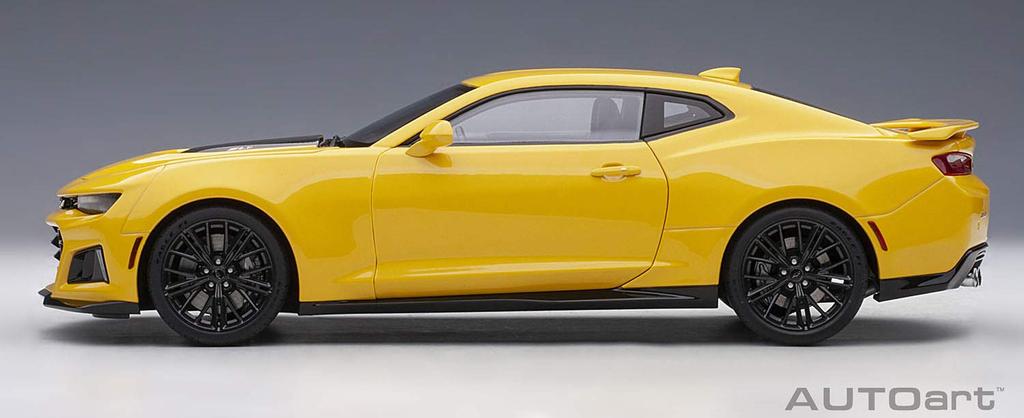 AUTOart Chevrolet Camaro ZL1 2017 Желтый Готовый продукт 71205 1/18
