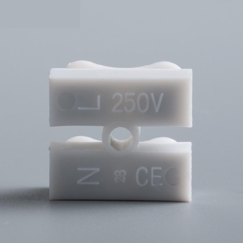 55-Шт. Светодиодные Вставляемые 2-Позиционные Соединители Проводов Клеммные Блоки