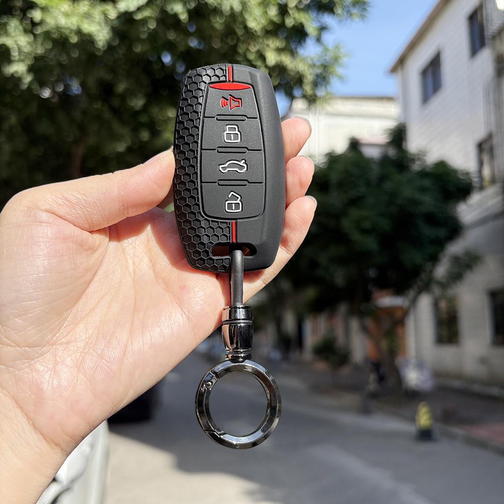 Защита для брелока Haval H6 H7 H9 H4 Hover H2S F5 F7 F7X F7H Dargo Jolion Силиконовый чехол для брелока Автомобильный чехол для ключа