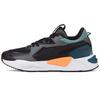 Rs-Z Core Mesh Fabric Sports Comfort Low-Top Lifestyle Casual Shoes Unisex Sneaker Black Blue 383590-02