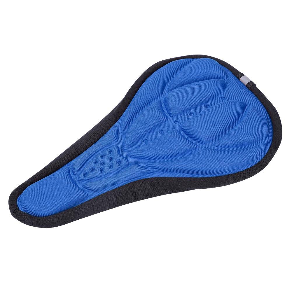 3D Mountain Road Bike Breathable Soft Seat Saddle Cover (Black)