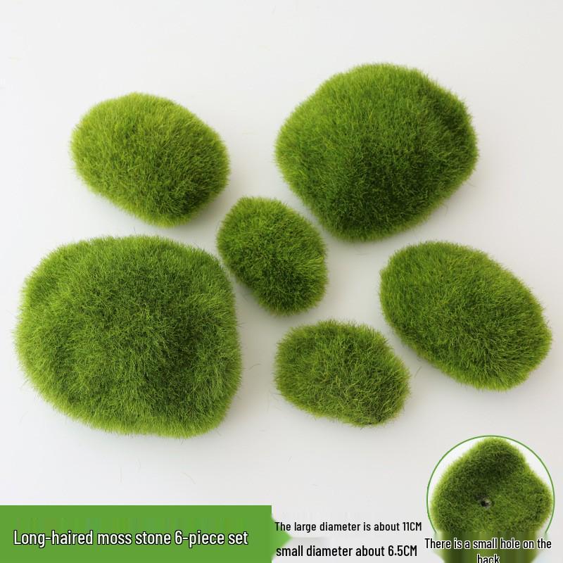Artificial Green Moss Wall for Micro Landscape and Bonsai Decor