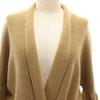 PAULE KA wool Long sleeve knit cardigan Brown Waist ribbon Women Used