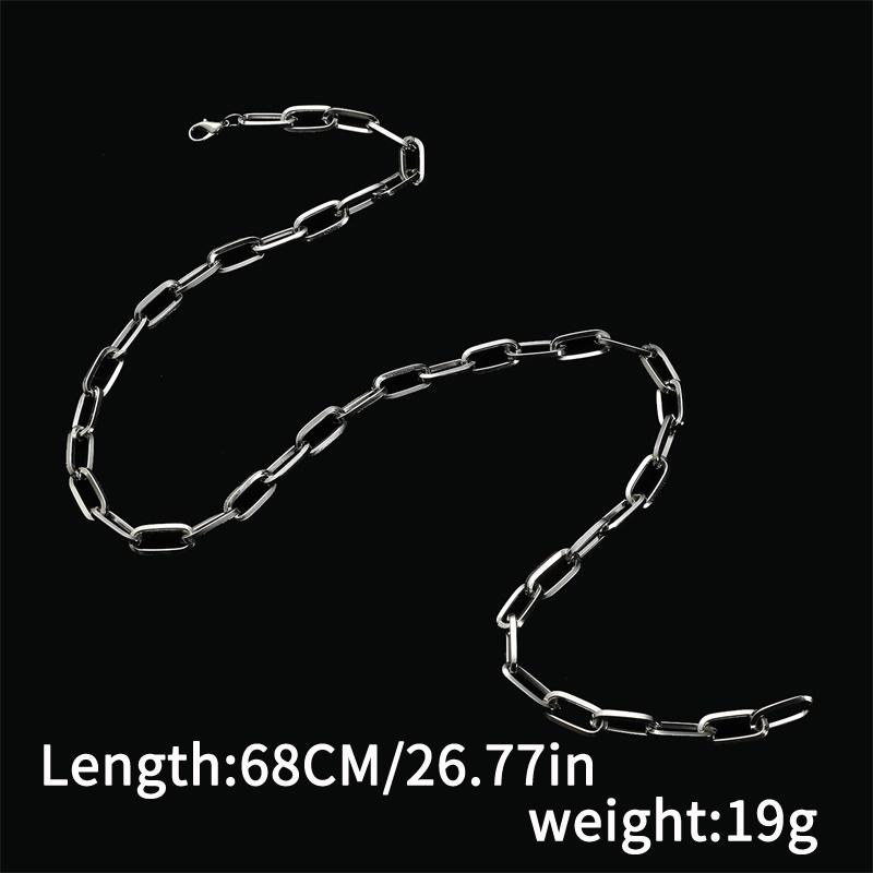 Модное ожерелье-цепочка 2019 Модное длинное ожерелье для женщин цепочки ювелирные изделия