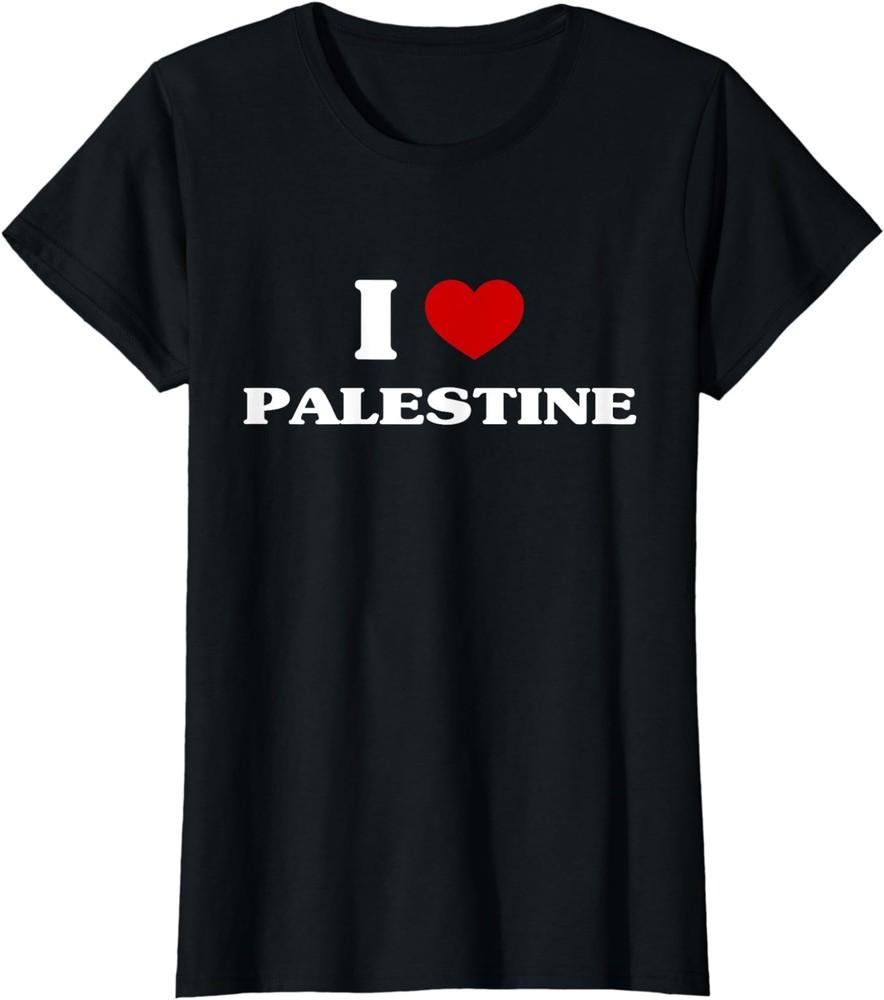 Palestine I Heart Palestine Souvenir I Love Palestine Ladies039 Crewneck T-Shirt