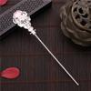 Ancient Style Classic Crystal Hair Accessories Plate Hair Fork Pearl Hair Sticks Tassel Hairpin