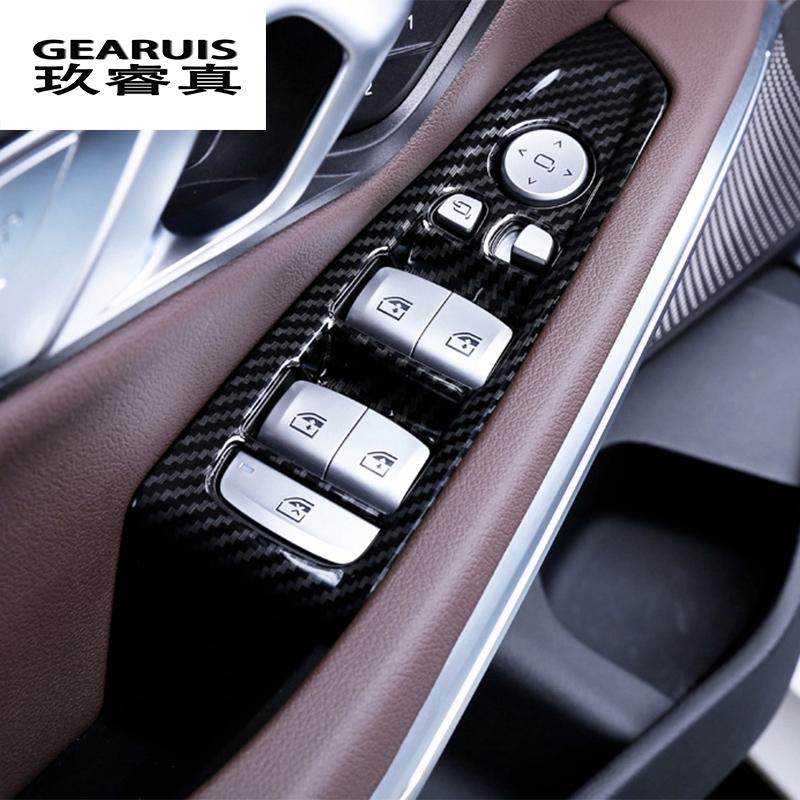 Стайлинг автомобиля из углеродного волокна, подлокотник для уборки, защитные наклейки, чехлы для BMW 3 Serise G20 G28, интерьер авто