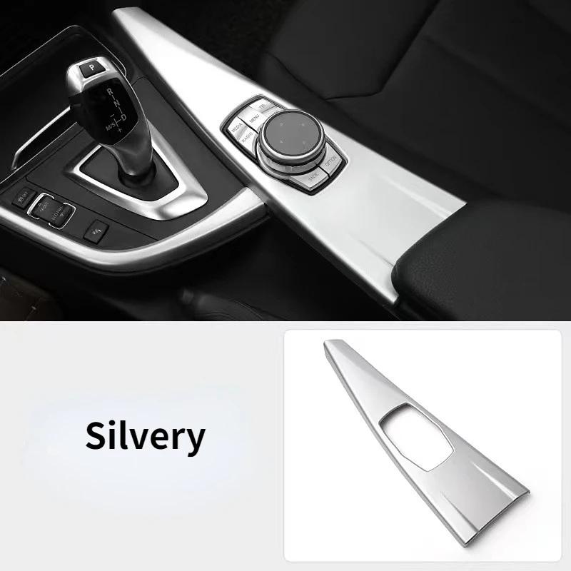 Накладка на мультимедийную панель салона автомобиля для BMW 3 серии F30 F34 4 серии F33 F36 2013 2014 2015 2016 2017 из углеродного волокна