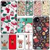 Happy New Year Christmas Gift Cute Phone Case for iPhone 11 12 Pro XS MAX 8 7 6 6S Plus X 5S SE 2020 XR