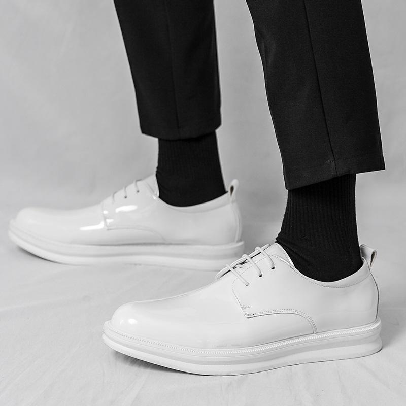 Новые туфли британского джентльмена с острым носком из лакированной кожи для мужчин, свадебные, для выпускного вечера, формальная обувь, zapatos hombre