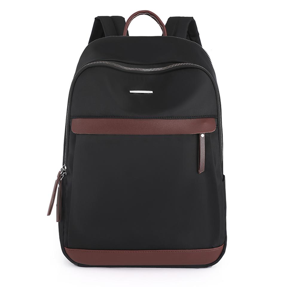 Школьный рюкзак для девочек-подростков, нейлоновый женский рюкзак, женский однотонный знаменитый повседневный женский рюкзак