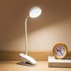 USB Rechargeable Clip‑on Table Lamp, LED Eye‑Caring Desk Lamp, Dimmable Reading Night Light for Study, Office & Bedside Work