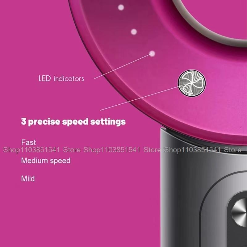 Суперавтоматический контроль температуры Фен для волос Leafless Фен для укладки волос Инструмент с отрицательными ионами Постоянный анион Электрические фены для волос