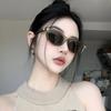 Европейские и американские солнцезащитные очки «кошачий глаз» для похудения для женщин - квадратные очки в уличном стиле