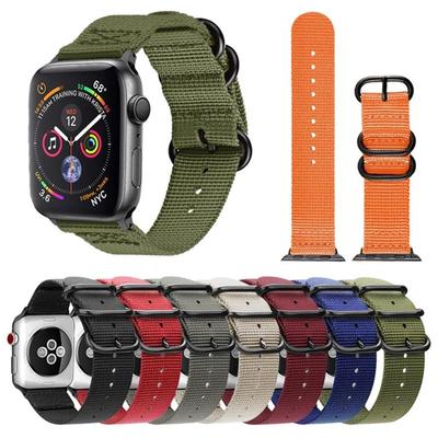 Нейлоновый ремешок для Apple Watch Ultra 9, 8, 7, 6, 5, 4, 3, 2, 1 SE, уличная пряжка, водонепроницаемый ремешок для часов для IWatch 38, 40, 42, 44 мм, 49 мм, 41, 45 мм, ремешок, аксессуары