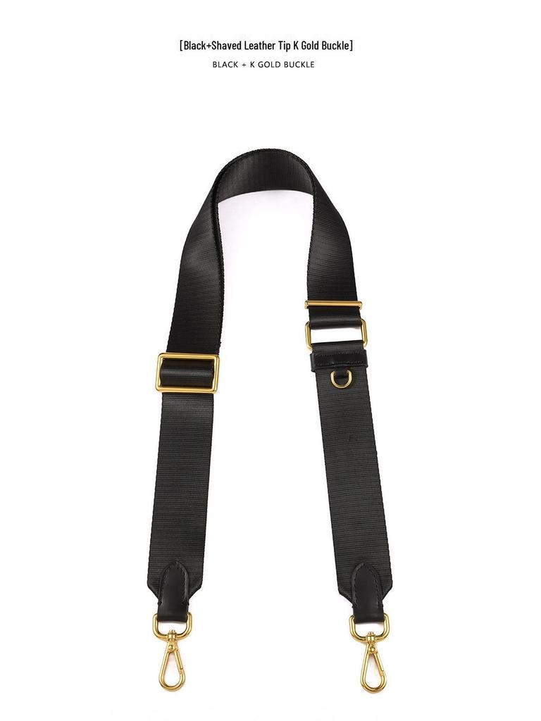 MHS-F-1 Black Wide Replacement Shoulder Strap for Hobo Bag