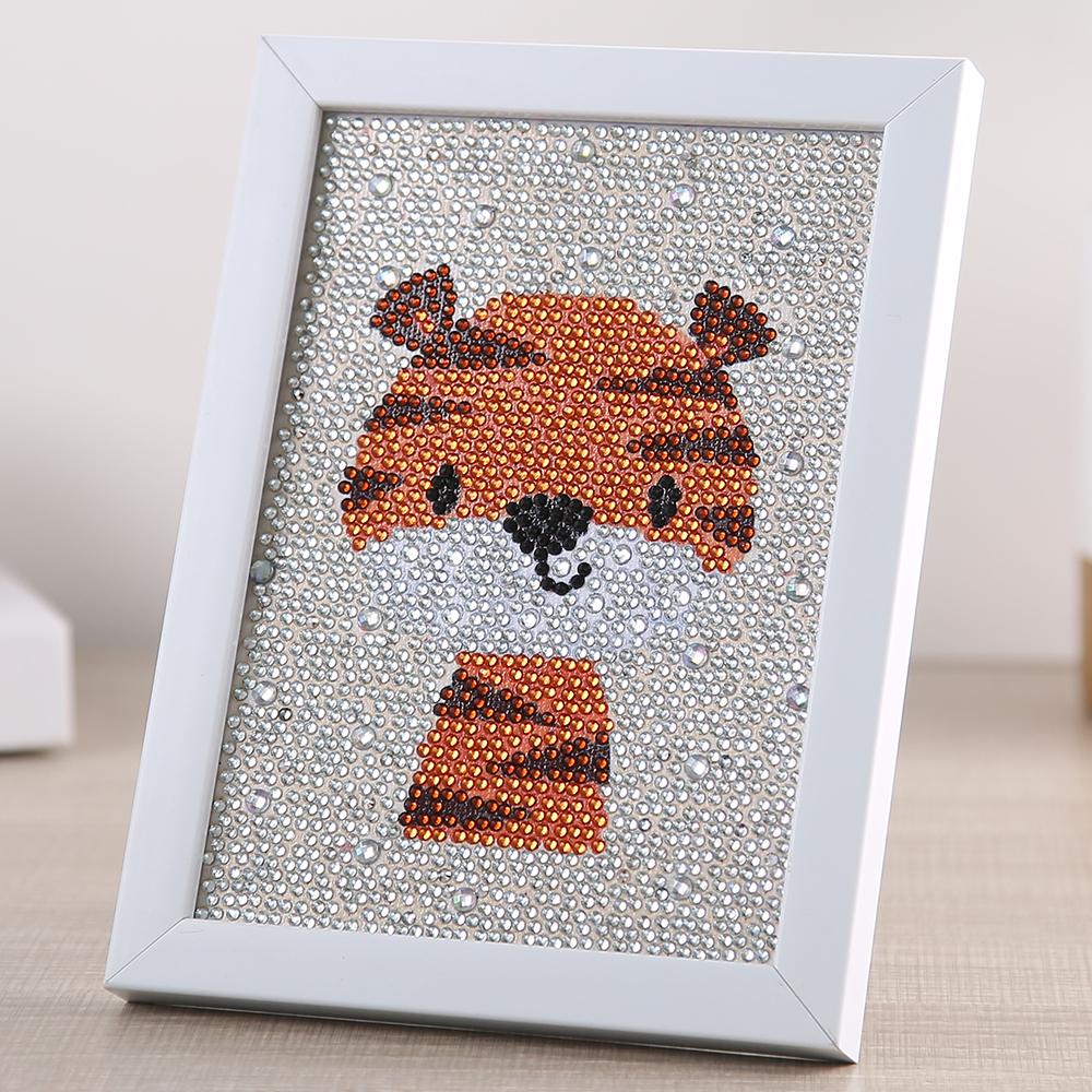 5D комплект алмазной живописи мультфильм животных Зебра мозаика рамка вышивка Diy дети ручной работы украшения комнаты украшения