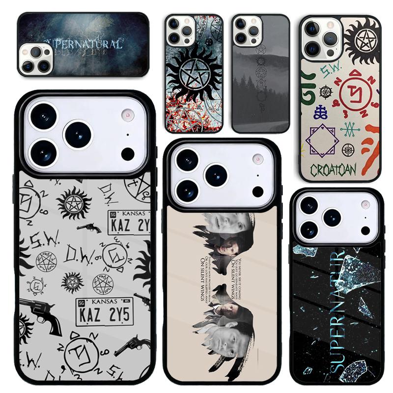 Capa Case for iPhone 17 Air 16 Pro Max 15 Plus 11 13 Mini 14 12 Back Phone Cover Supernatural Symbol soft