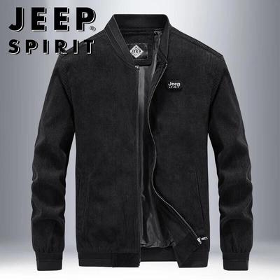 JEEP SPIRIT Мужская повседневная куртка с воротником-стойкой для активного отдыха