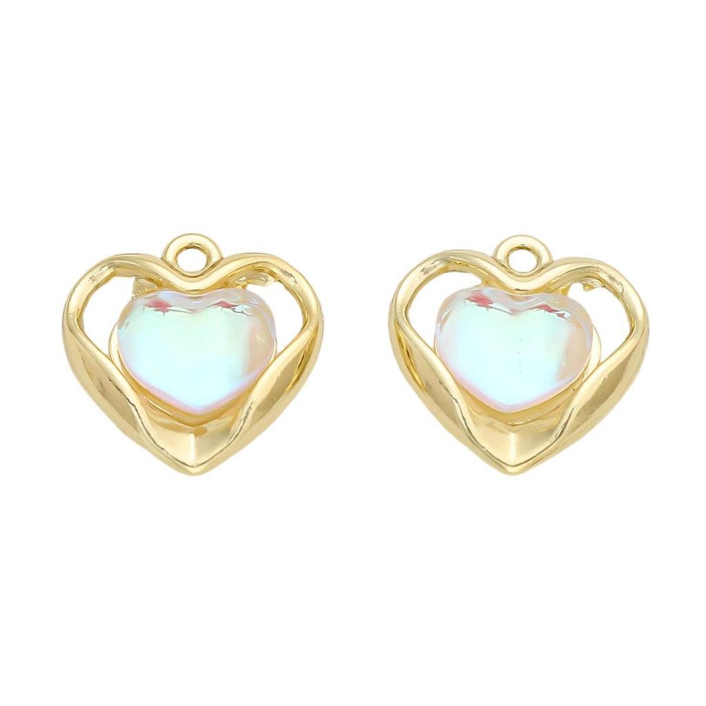 Y2K Love Star Rose Heart Pendant Bead Necklace DIY Bracelet Kit