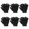 6 пар унисекс зимних термоперчаток - эластичные манжеты на запястьях, модные перчатки для холодной погоды для катания на лыжах, активного отдыха