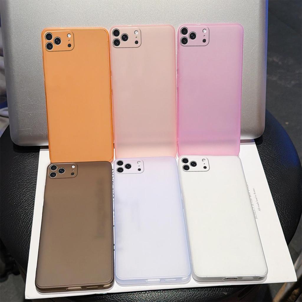 Полупрозрачный матовый чехол для телефона в цвете Моранди для iPhone 17 ProMax, 17 Pro, мягкая оболочка из ТПУ