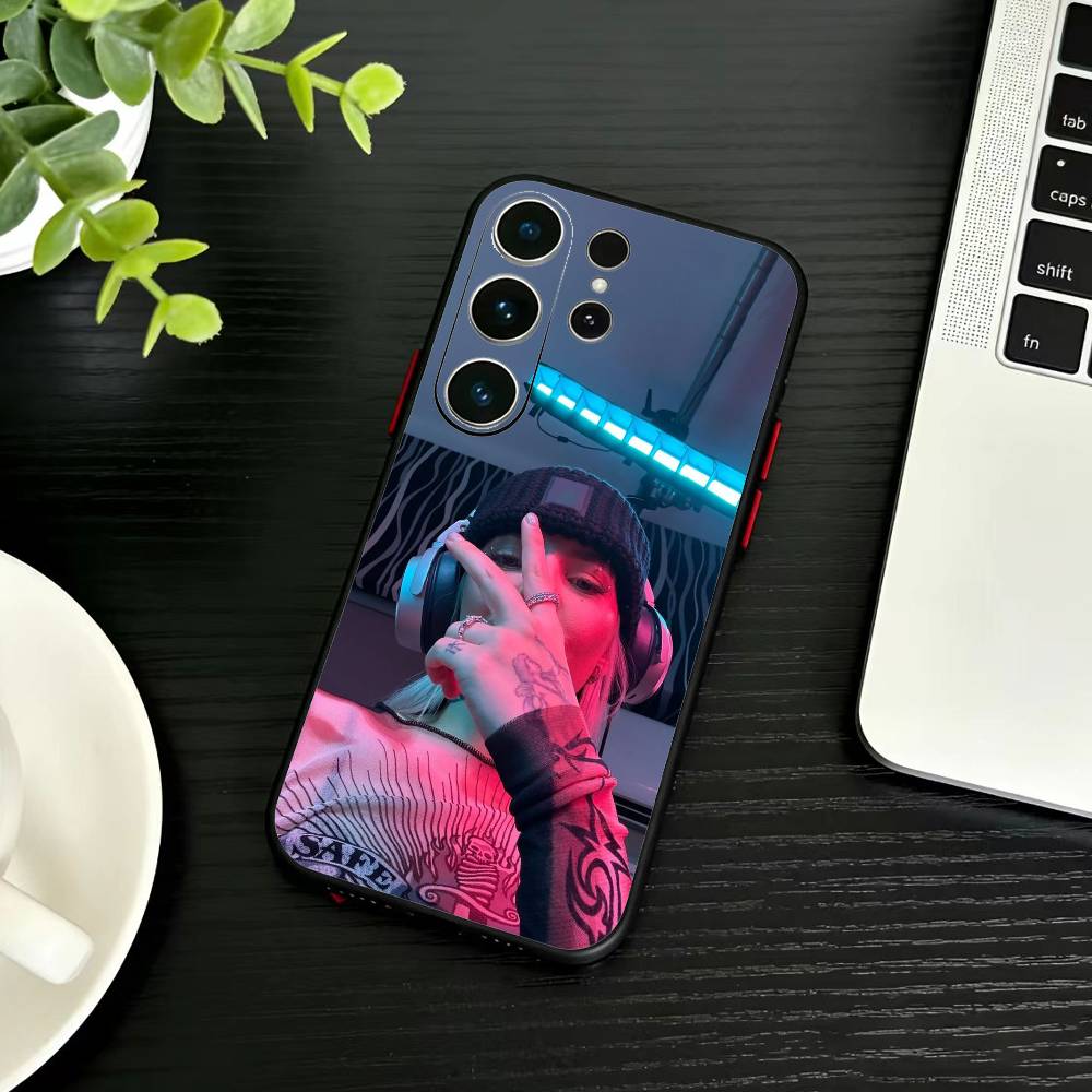 Чехол для телефона Singer Young L-Miko Для Samsung S26,S25,S24,S23,S22,S21,S20,Plus,Fe,Lite,Другие Черный Чехол