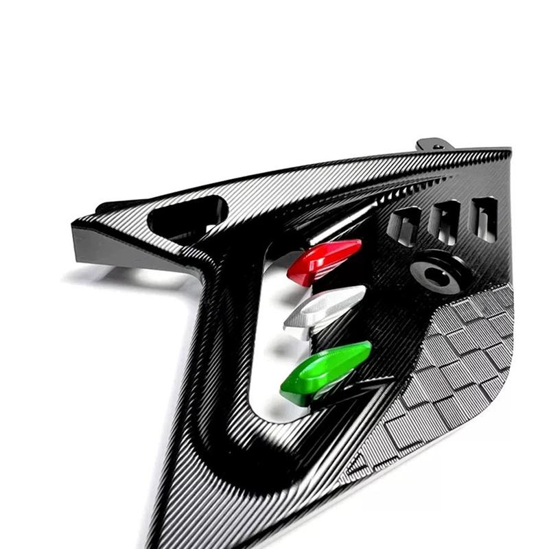 For Vespa GTS300 Motorcycle Wheel Rocker Protector Shock Absorber Side Cover For GTS300 Motorcycle Accessories Black-A87Q