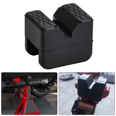 Квадратные универсальные автомобильные домкраты, подъемный автомобильный домкрат, инструмент, рейка с прорезями, напольный домкрат, защитный адаптер, резиновая прокладка, инструмент для ремонта и разборки