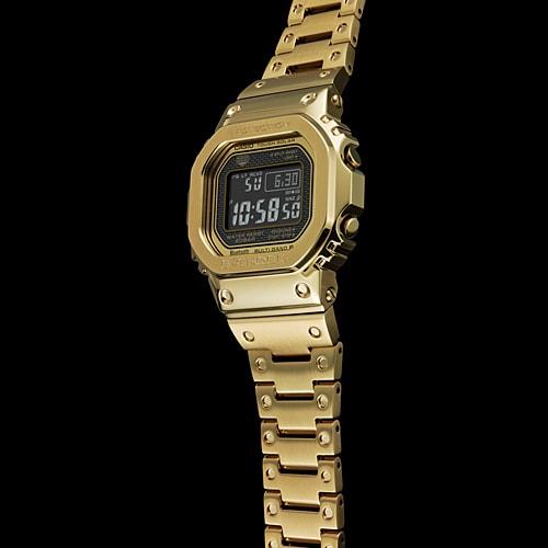 Casio G-SHOCK GMW-B5000GD-9JF [Часы G-SHOCK ORIGIN Radio Wave Solar Bluetooth, полностью металлические, полностью золотые]