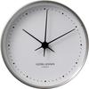 Georg Jensen Henning Koppel 22 см Серебряные часы с белым циферблатом, Прибл.. Диаметр 22 см, 3587574