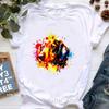 Schnauzer Dog Love Boba Animal Print T Shirt Unisex Clothes 2024 Kawaii Dog Lover Tshirt Femme Summer Fashion Tops Tee Shirt