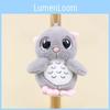 Adorable Plush Owl Keychain Cute Cartoon Bag Pendant Soft Toy Stuffed Animal