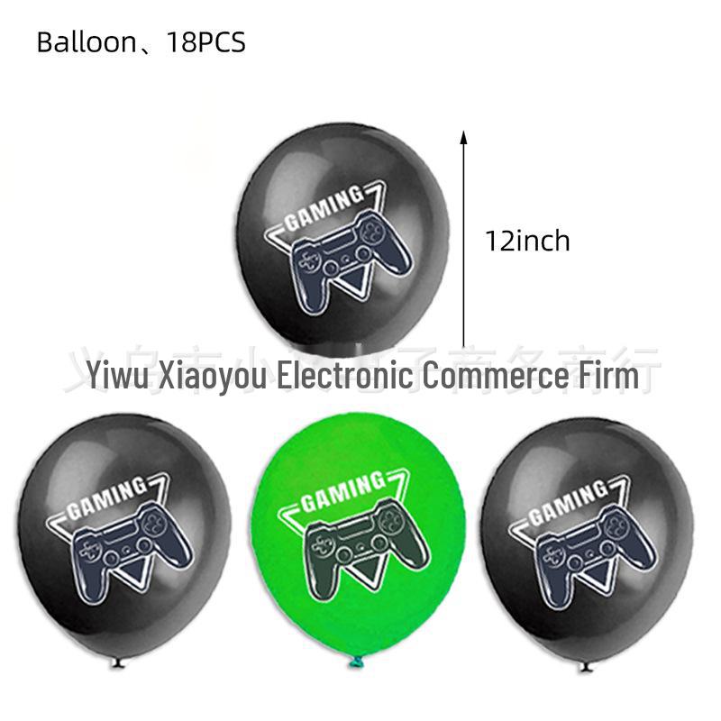 Игровой контроллер для вечеринок: Включает бумажные тарелки, чашки, полотенца и украшения.