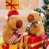 Capybara Plush Toy For Christmas Decoration With Pp Cotton Filling For Kids And Collectors