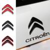TXBB4 100/115mm Car Hood Front Grille Rear Trunk Badge Sticker Accessories For Citroen C4 Berlingo C3 Aircross C5 Aircross C5X C4L VTS