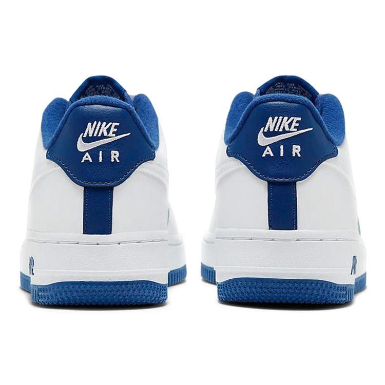 Nike Air Force 1 Low Белый Глубокий Королевский Синий GS CD6915-102