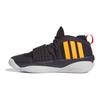 adidas Кроссовки унисекс Dame 8 EXTPLY Aurora Black Signal Orange, серо-серые IF1512