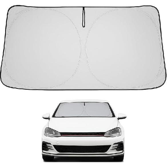 Складная солнцезащитная шторка на лобовое стекло Proadsy 2025 для RAV4, подходит для кроссовера RAV-4 SUV Crossover, TRD Off-Road, LE XLE Premium Limited.