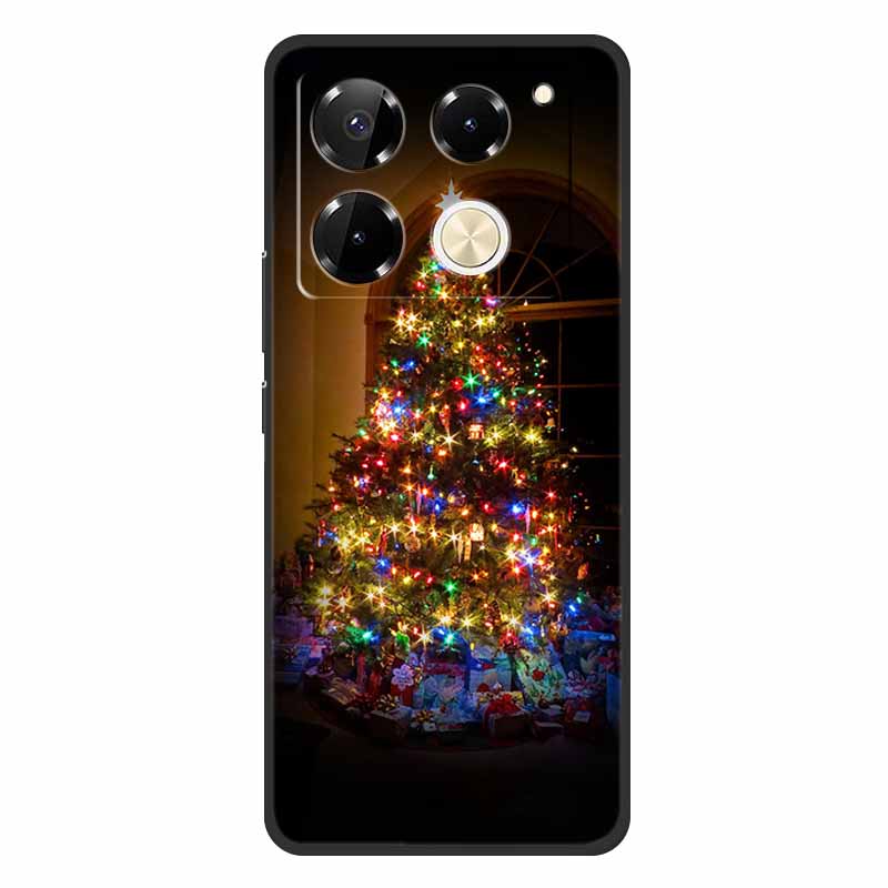 2024 Christmas Phone Cases For Infinix Note 40 Pro 4G 5G Cases Soft TPU Silicone For Note 30 4G 5G Infinix Note 40Pro 30Pro 4G