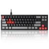 YUNZII RT68 Gaming Keyboard Mechanical Rapid Trigger TKL Gaming Magnetic Switch RGB Wired USB Compact PBT Keycap with Layout 68 Key Knob Adjustable