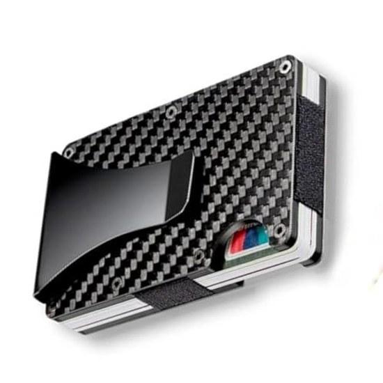 Money clip credit card case holder business RFID function magnetic protection stainless steel storage slim aluminum portable unisex gift lightweight