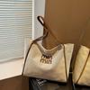 Stylish And Spacious Canvas Tote Bag For Women Ideal For Autumn Winter Casual Outings