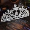 Европейские и американские модные повязки на голову  Короны со стразами Короны принцессы на день рождения  Головные уборы для вечеринки совершеннолетия  Высокий уровень внешности